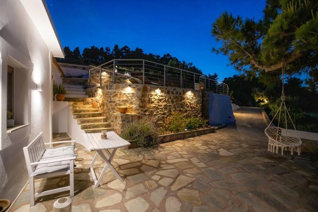 Villa Koukounaria スコペロス エクステリア 写真
