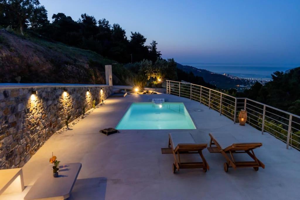 Villa Koukounaria スコペロス エクステリア 写真
