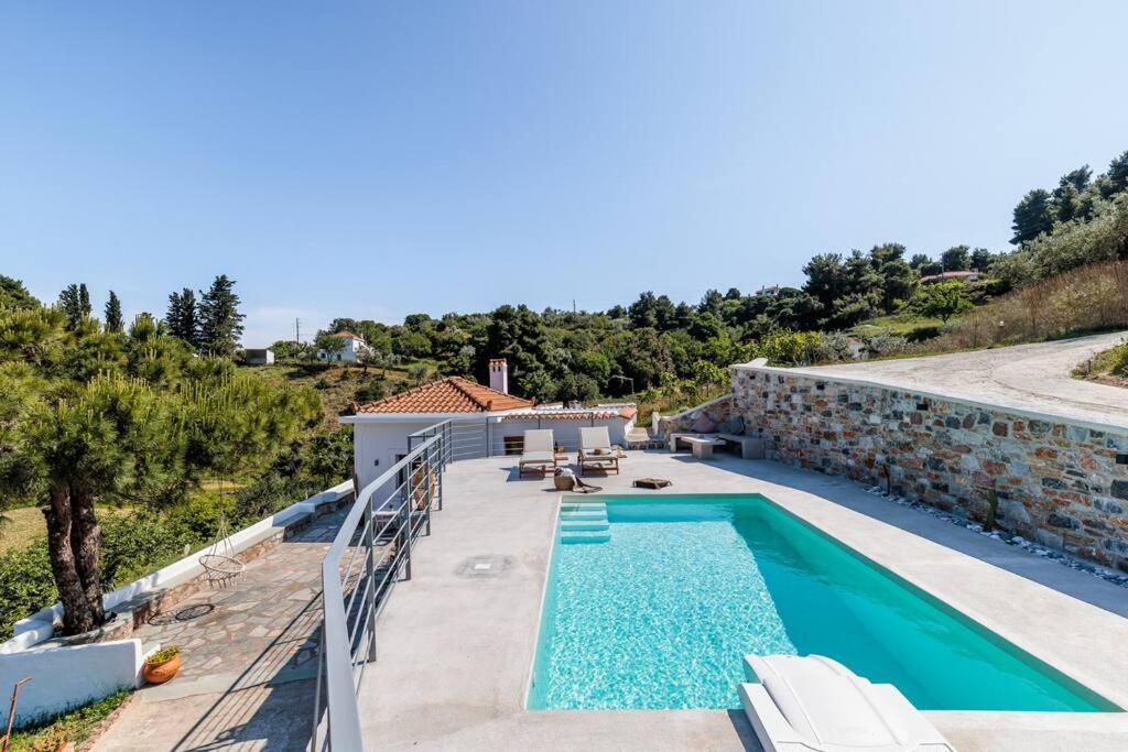 Villa Koukounaria スコペロス エクステリア 写真