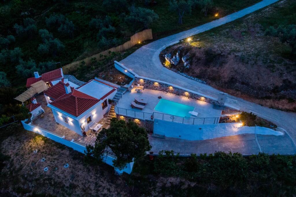 Villa Koukounaria スコペロス エクステリア 写真