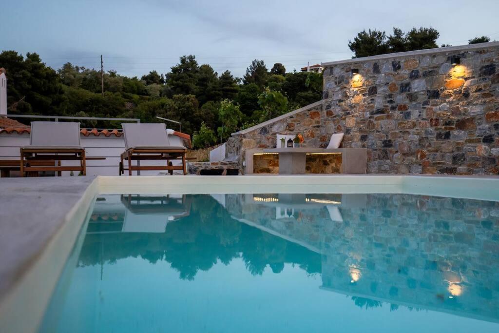 Villa Koukounaria スコペロス エクステリア 写真