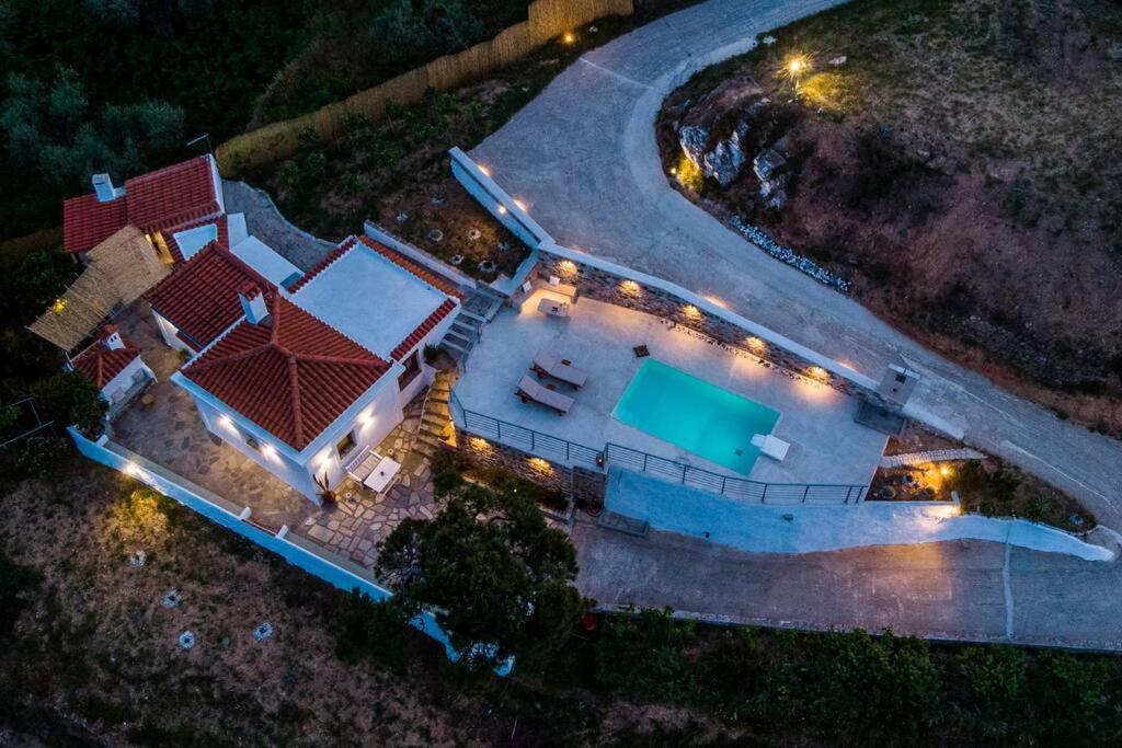 Villa Koukounaria スコペロス エクステリア 写真