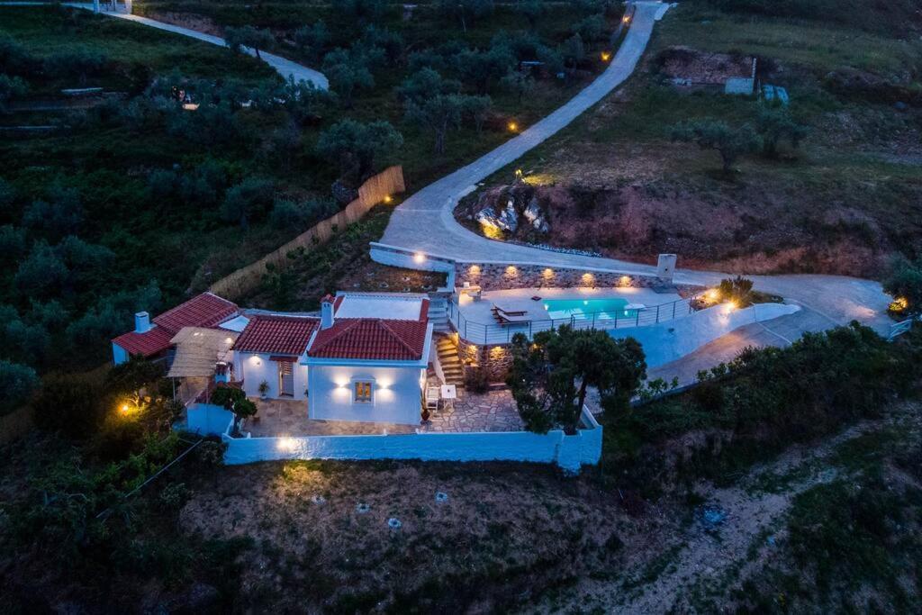Villa Koukounaria スコペロス エクステリア 写真