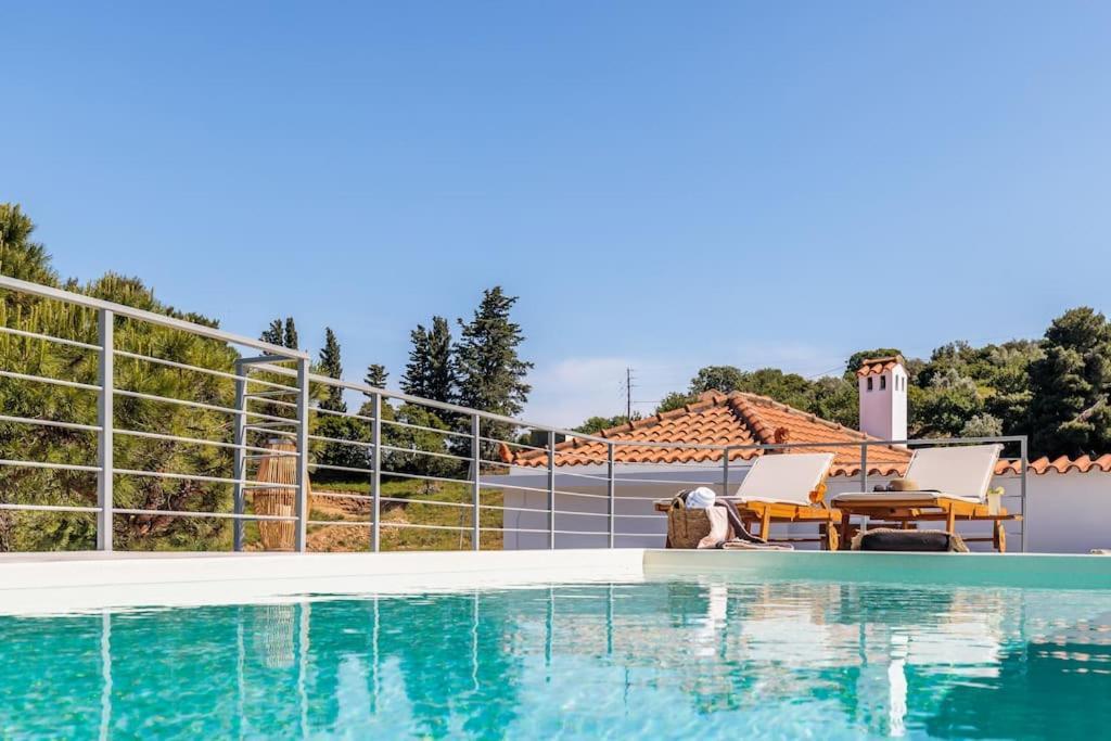 Villa Koukounaria スコペロス エクステリア 写真