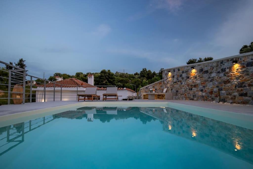 Villa Koukounaria スコペロス エクステリア 写真