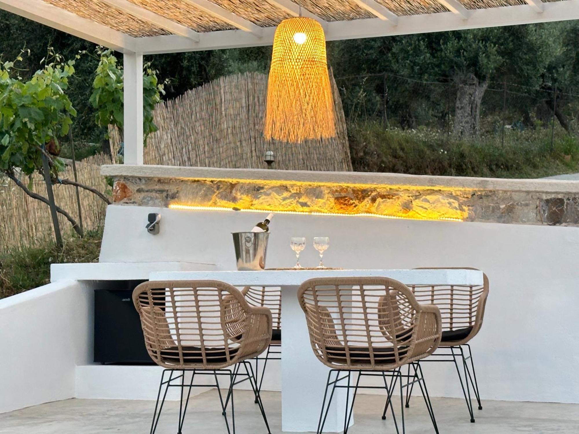 Villa Koukounaria スコペロス エクステリア 写真